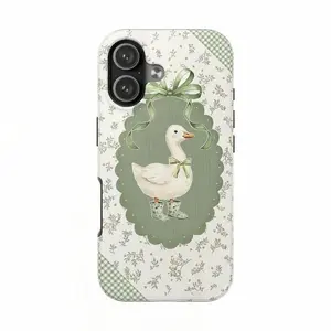 Cute Geese Phone Case - Goose Case Mobile Cover - Duck Gift Protective Cover Tough iPhone 12 13 14 15 16 17 Impact Resistant Polycarbonate TPU 11-17 pro max cases girls cases for men phone cases iphone 15 phone case iphone 13 for iphone17 Plaid Frosted