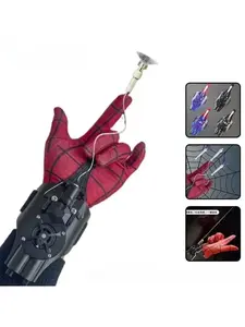 Spider automatic take-up launcher outdoor toy extraordinary launch glove suction cup high version