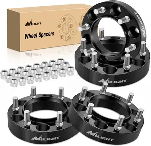 Nilight 6x5.5 Wheel Spacers,Hub Bore 106mm Hub Centric Wheel Spacers Fit for 1995-2023 Toyota Tacoma 4Runner FJ Cruiser Tundra Fortuner Sequoia 2013 2014 2015 2016 2017 2018 2019 2020 2021 2022 2023
