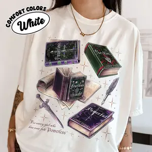 Powerless Series Lauren Roberts Comfort Colors Shirt, Kai Azer & Paedyn Gray Shirt, Fantasy Bookish Shirt, Powerful Book Shirt, Bookish Gift