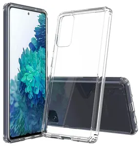 Case for Galaxy S20 FE, Clear [Aquaflex] Transparent Flexible TPU [Shock Absorbing] Cover for Samsung Galaxy S20 Fan Edition 5G 2020 (SM-G780, SM-G781)
