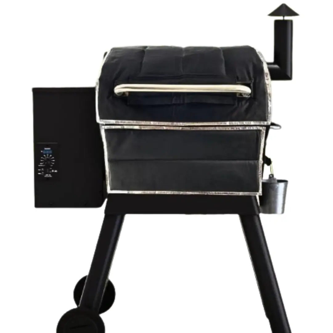 Insulated, Magnetic Thermal BBQ Blanket Cover for Traeger Pellet Grills & Smokers, BAC626