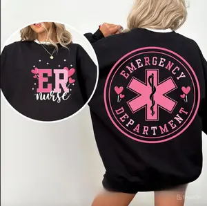 Emergency Department Valentine Sweatshirt T-Shirt, Valentine ER Nurse Tee, Emergency Room Nurse Shirt, Valentines Day Gift For Nurse, Nursing Student