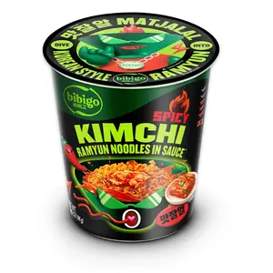 Spicy Kimchi Korean-Style Sauced Instant Ramyun Noodles