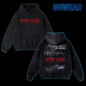 Iron Lung horror movie explained Washed Tee, Unisex Streetwear, Vintage oversized T-shirts, Graphic Tee