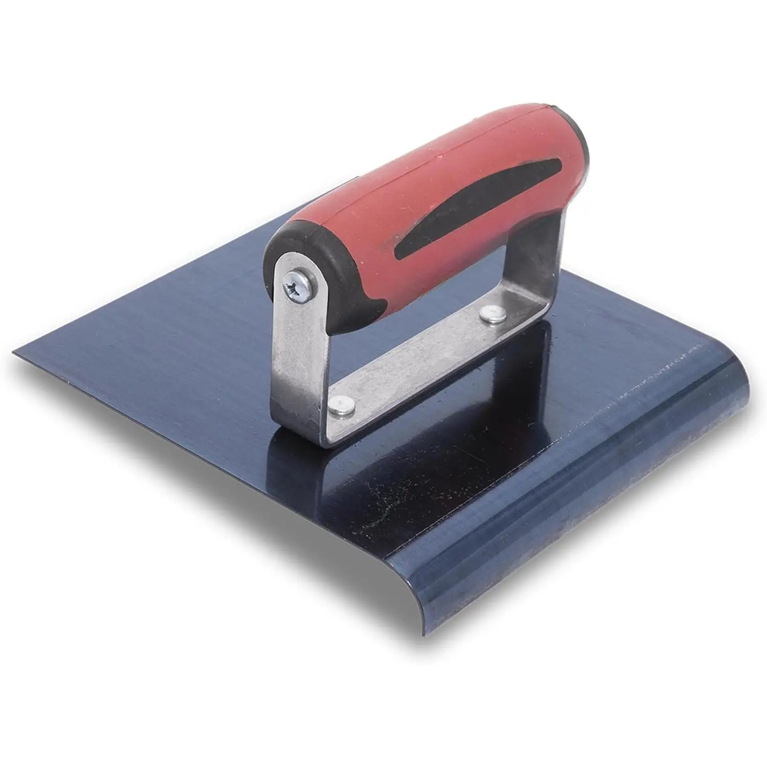 Straight Concrete Edger, 6 x 6 Blue Steel Blade, 1/2 Lip x 3/8 Radius, Made In The USA, 162BD