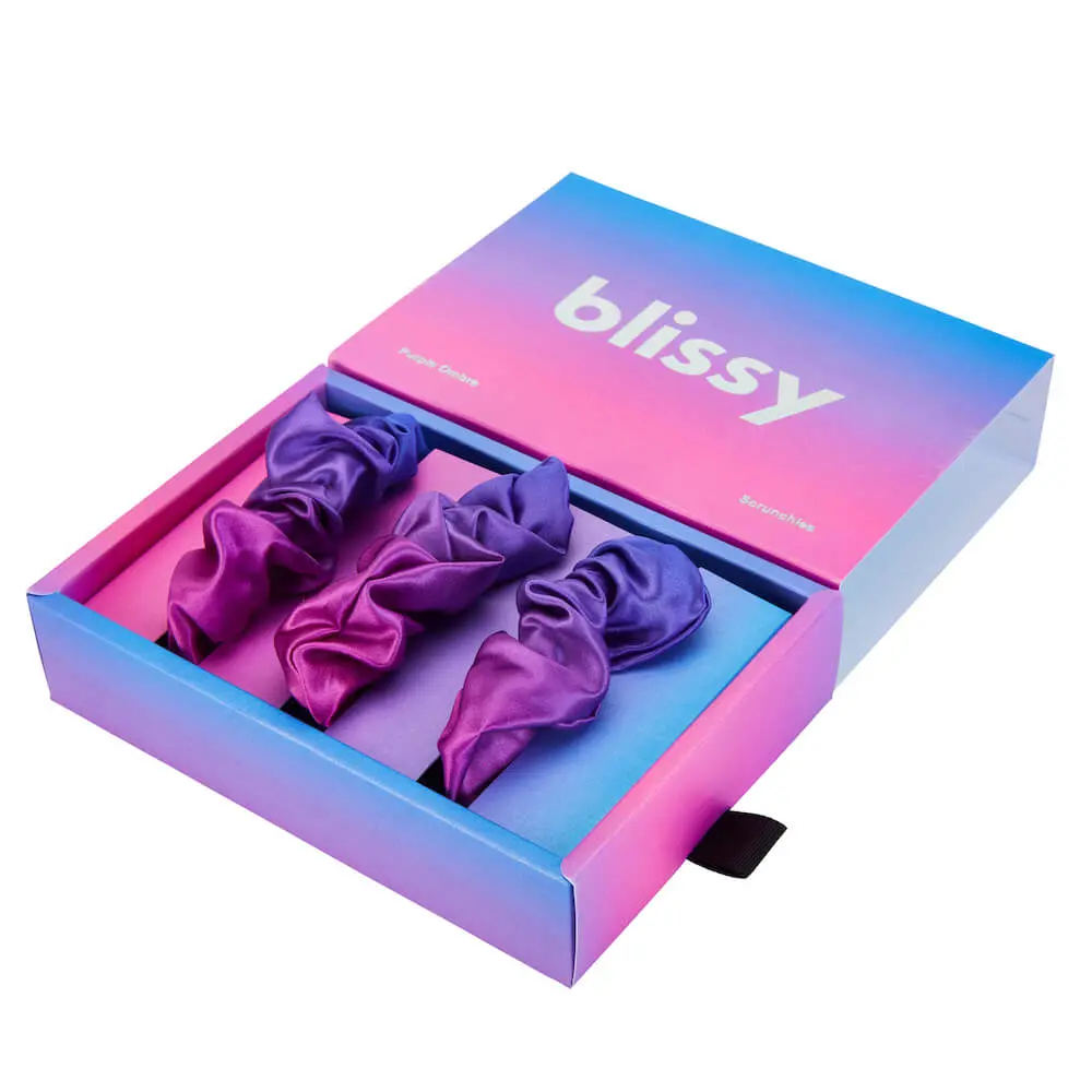 Ombre Scrunchies Regular - Purple