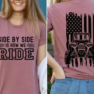 Side By Side Is How We Ride, Off Road tshirt