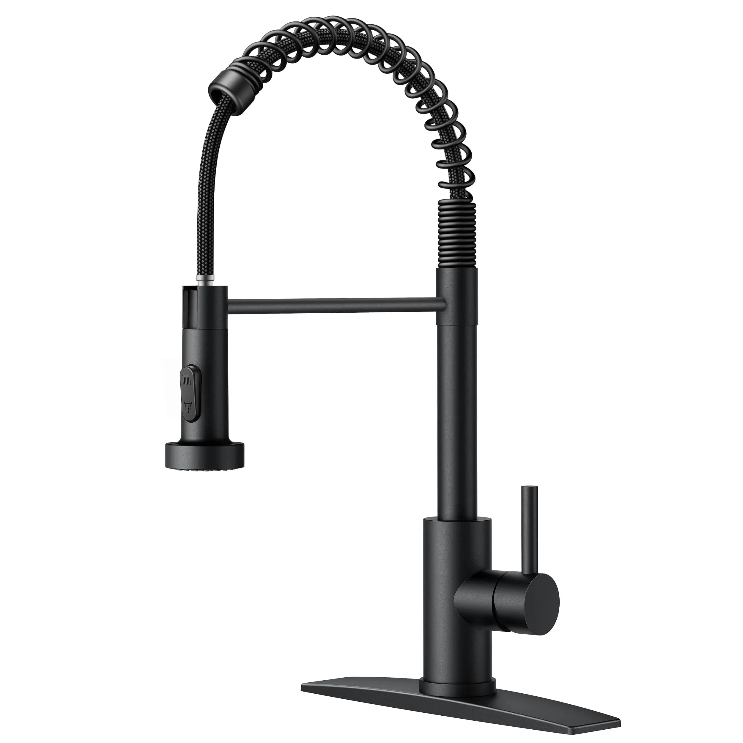 FORIOUS Stainless Steel Commercial Kitchen Faucet - Single Handle Pull Down/Pull Out Sprayer Faucet, Water-Saving Kitchen Tap for Farmhouse Sink, Pot Filling, Pull Out Faucet homedecor