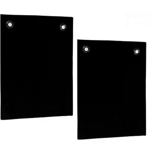 High-Temperature Carbon Fiber Soldering Heat Shield - 2 Pack (9" x 12" each) - High Heat Flame Resistant Fabric PlumberPad for Soldering, Welding, Brazing, Repairs- Heavy Duty Pro Welding Pad