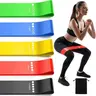 5-Pack Elastic Resistance Bands Set - 5 Levels Intensity, Beginner-Friendly Portable Stretching Gear, At Home Gym Equipment for Yoga Strength Training, Athletic Training Abdominal Glute Resistance Bands (Men, Women Travel-Ready Gym Stuff)