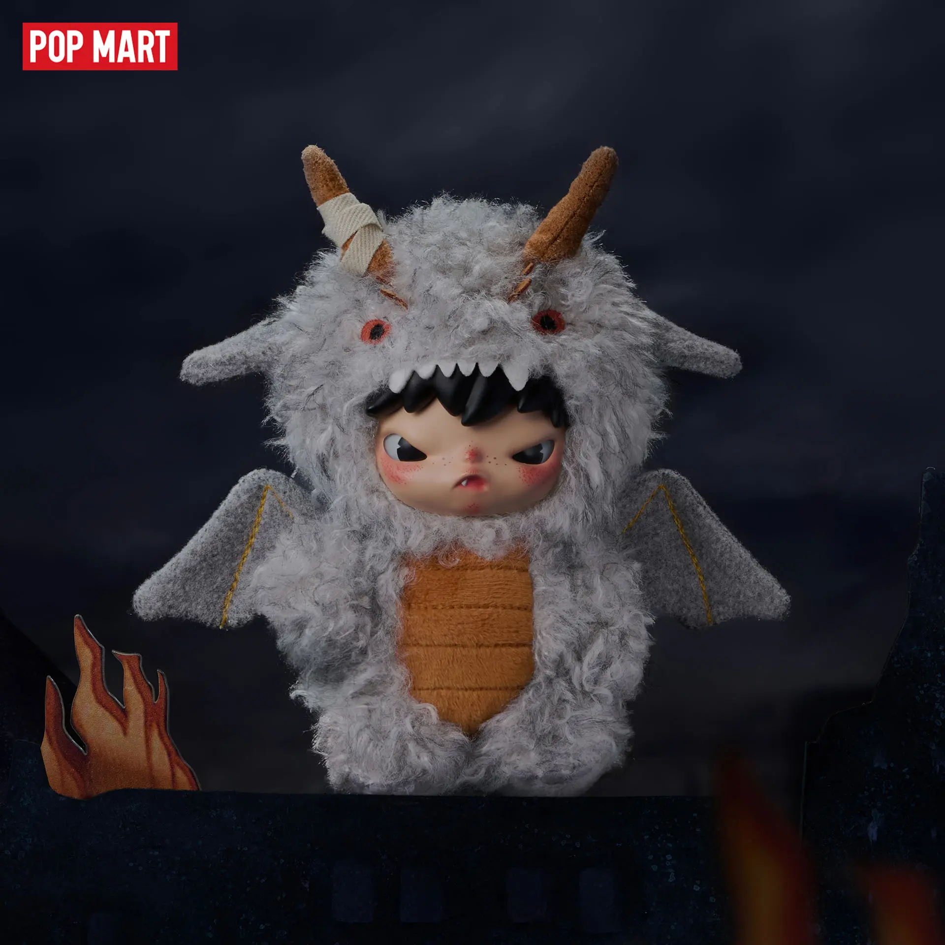 【NEW】POP MART Hirono Mist-Walker Series - Plush Doll Pendant Blind Box