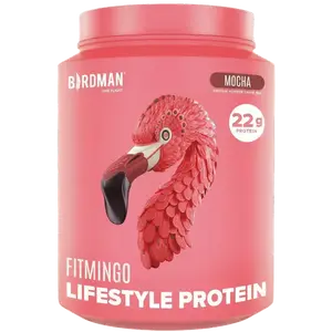 Fitmingo Plant Based Protein Powder -Mocha Flavor 2.24lbs - 22g Protein per Serving Gluten Free Dairy Free Sugar Free for Fitness & Healthcare
