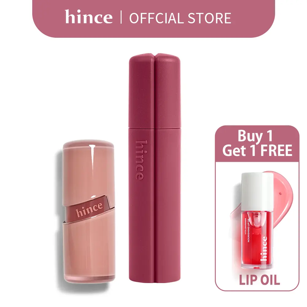 [hince Official] Blur Overlip Combo (Nu Blur tint & Raw Glow Gel tint)