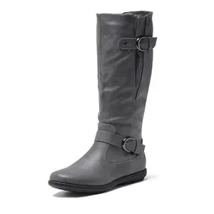 Dream Pairs Women's Fur Knee High Winter Boots