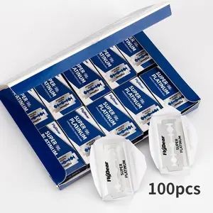 Stainless Steel Shaving Razor Blade Cleaner Rust-Free Compact Portable Men's Home Use Hair Removal Tool Single Item