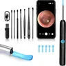 Ear Canal Cleaner Kit with 1080P Camera, 6 LED Lights, 8 Silicone Picks, Ultra-Thin Safety Lens, Ear Wax Removal Tool, iOS/Android Compatibility & Charging Cable; Kit Includes Essential Tools