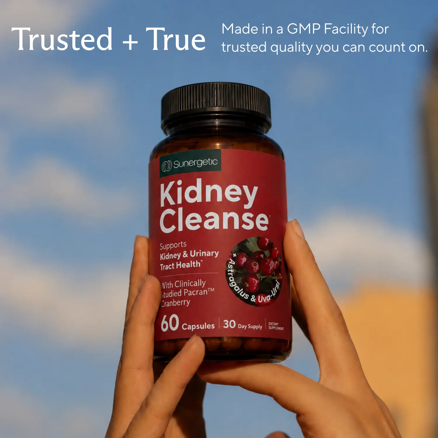 Sunergetic - Kidney Cleanse - Cranberry Supplement
