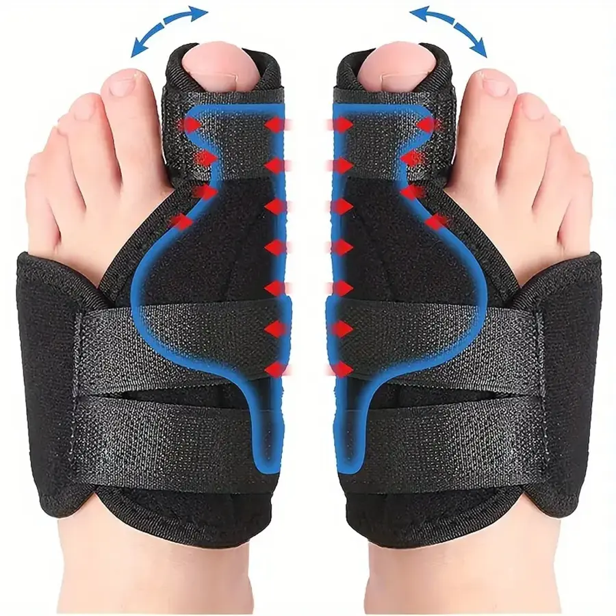 Breathable Hallux Valgus Relief Corrector - Toe Separator, Toe Posture Trainer, Toe Posture Trainers