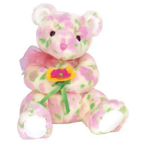 TY Beanie Buddy - BLOOM the Bear (12 inch) - MWMTs