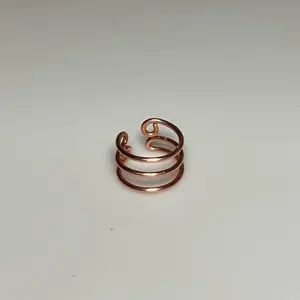 Triple Layer Handmade Copper Ear Cuff/Earring Triple Layer Handmade Copper Ear Cuff/Earring