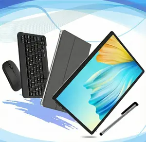10.1-inch tablet, for student's learning,Android system, supports wireless network, smooth internet access, suitable for home use,Learning and entertainment, no adapter,keyboard mouse case,cameras dual, Tablet with Keyboard