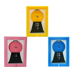 This square-shaped picture frame designed to be hung on the wall comes with a candy dispenser, making it perfect for displaying photos while also providing easy access to candies, nuts, and pet snacks Party Decoration Frame Modern Frames