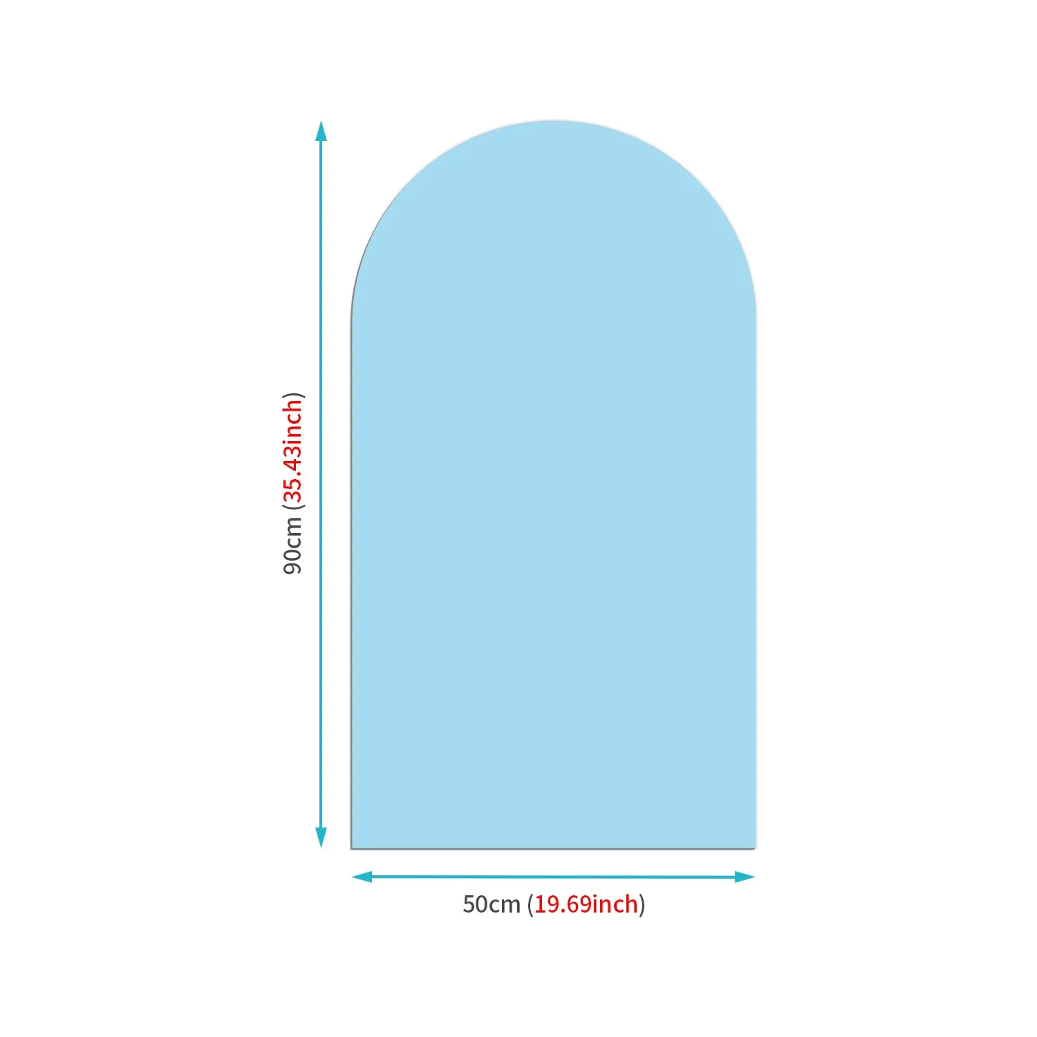Arch Magnetic Whiteboard Wall Sticker, Erasable and Reusable, Self-Adhesive, Ideal for Classroom Decoration, Room