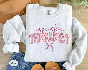 Respiratory Therapist T-Shirt OR Sweatshirt , Future RT Gifts For Respiratory Therapy Student Sweatshirt Registered Respiratory T-shirt RRT Tee shirt Cotton Crewneck