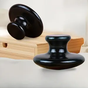 2 Full Body Massage Stones, Suitable Scraping Massage, Hot Black Stones, Suitable Home and Professional Spa, Relaxation/Soothing