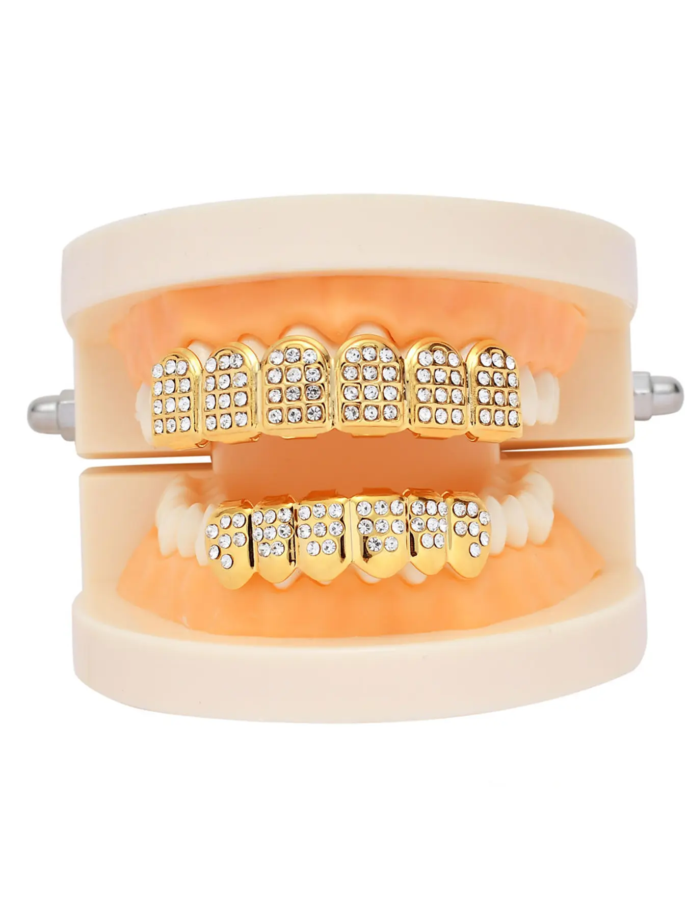 Rhinestone Decorated Tooth Jewelry, 2024 New Fashionable Tooth Cover Jewelry for Men & Women, Punk Body Jewelry Teeth Accessory Dental Accessory for Party, Daily Clothing Decor for Daily Wear