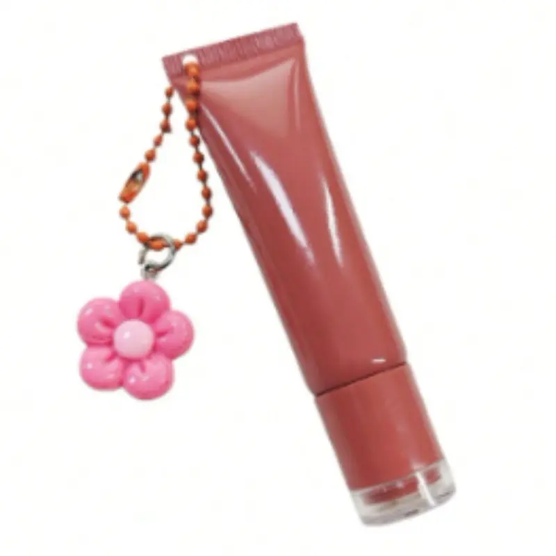 Lip Gloss Keychain Set, Lip Balm Tube, Bear Pendant and Star Keychain, Fashion Beauty Accessory, Cosmetic, Makeup, Perfect Gift for Ramadan, Eid, Valentine's Day, Birthday