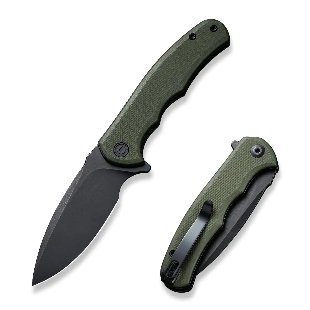 CIVIVI Mini Praxis Folding Pocket Knife, 2.98" Blade 3.81" Handle Small EDC Knife with Pocket Clip for Men Women, Sharp Camping Survival Hiking Knives