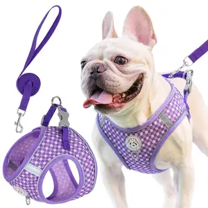 Small dog outdoor leash harness New Dog Leash Anti-Pull Long Short Adjustable Round Rope, Reflective Pet Lead, Comfortable Non-Slip Handle, Durable Dog Harness, Walking Harness, Harness Straps