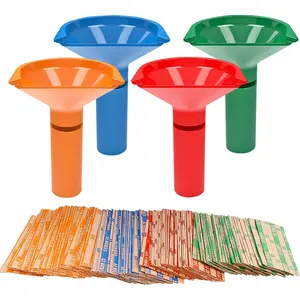 Coin Storage & Sorter Tubes 4 Color – Coded Coin Counters Tubes and Assorted Coin Wrappers