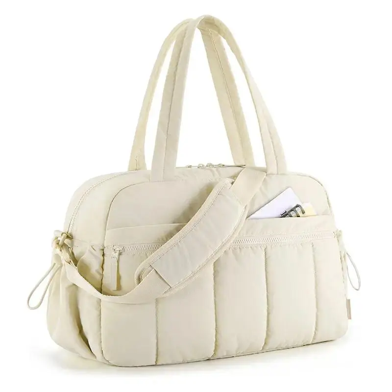 Women's Waterproof Travel Duffel Gym Weekender Bag with Wet Pocket Outdoor Fitness Bag Slouch Shoulder Sports Bags