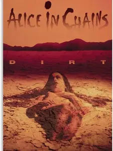 Rock Band Poster Dirt Music Album Cover Poster Wall Art Decor Canvas Wall Posters For Room Aesthetic 12x18inch (30x45cm) UNFRAMED