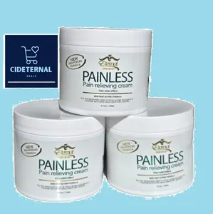 3X BUNDLE - Eternal Spirit Beauty Painless Cream 118mL - Instant Pain Relief - New Reinforced Formula - CIDETERNAL DEALS Healthcare Therapeutic