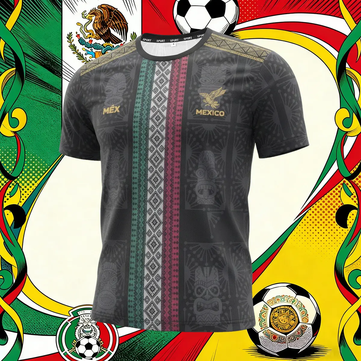 Men's Stretch Fit Soccer Jersey - Quick-Dry Breathable Polyester Fabric, Crew Neck Short Sleeves, Shape-Retaining, Ideal for Summer Training & Casual Sports, Jerseys for Soccer, Soccer Jerseys