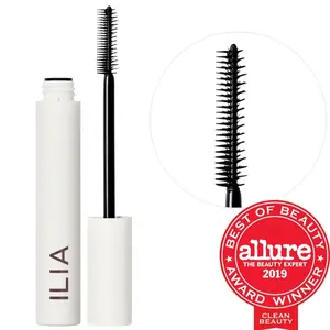 ILIA - Limitless Lash Mascara | Non-Toxic, Cruelty-Free, Clean Mascara (After Midnight Black) Long-lasting Curling Cosmetic Makeup
