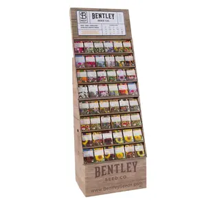 500 Piece Western Region Flower Seed Packet Retail POS Corrugated