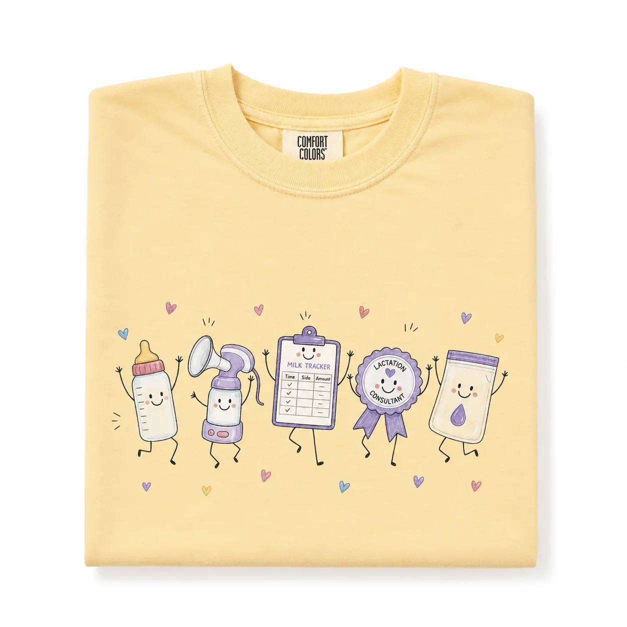 Comfort Colors Lactation Consultant Shirt, IBCLC Breastfeeding Support T-Shirt, Lactation Counselor Nurse Tee, Doula Gift