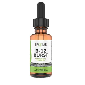 Liv Lab Liquid B-12 Burst for fast absorption, Complex blend of B12, B6, B2, B3, & B5