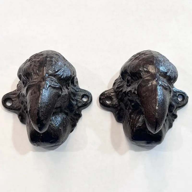 Pair of Iron Eagle Bottle Openers