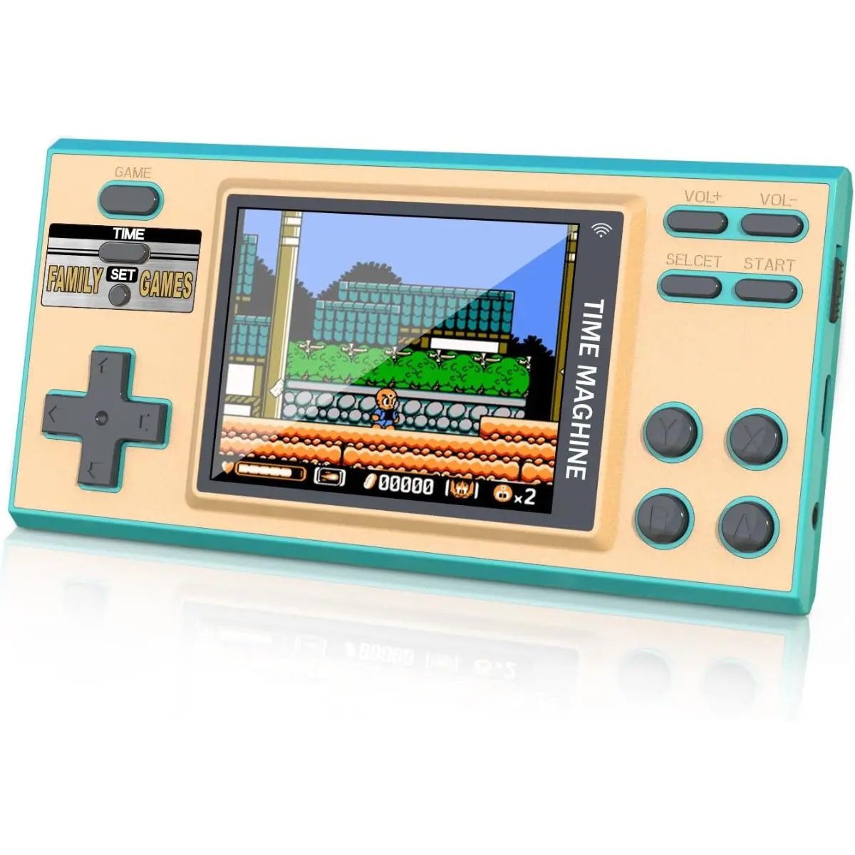 PYBGE Retro Video Games Console GV300S Mini TVStyle 308 Video Games Player with HandheldGamepad Christmas Electronic ChristmasElectronic Lithium Portable Rechargeable ArcadeCharging Kid Protection