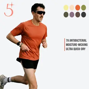 FP-T-shirt|Men|RunAway|Rudolf|QuickDry|7A Antibacterial|2026SS Loose Short Sleeve Top 8Colors front button long sleeve pocket top perfect gift daily wear outdoor activity