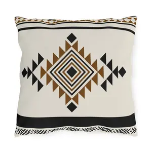 Waterproof Western Throw Pillow for Patio, Boho, Southwestern Decor, Indoor, Outdoor, Pillow