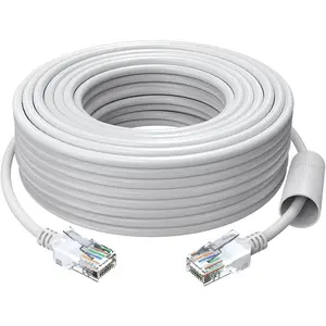 ZOSI Cat5e Ethernet Cable 100ft High Speed Network RJ45 wire cord for POE security cameras system , PoE switch, internet router , computer , IP cameras (30M)