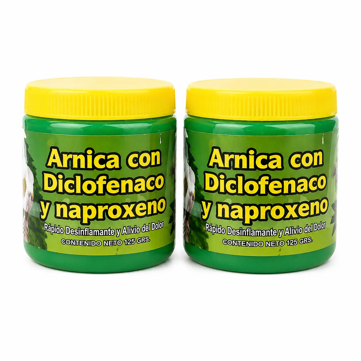 Arnica Muscular Massage Balm (2-Pack, 250g Each) - Cosmetic Full-Body Soothing Care for Muscle Relief