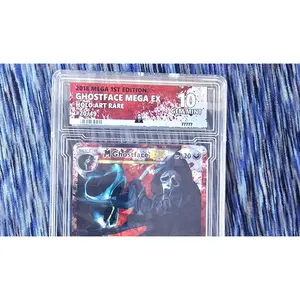 Ghost Face Pokemon Card - Scream - Custom Slab Collectible Card Collectible Trading Cards
